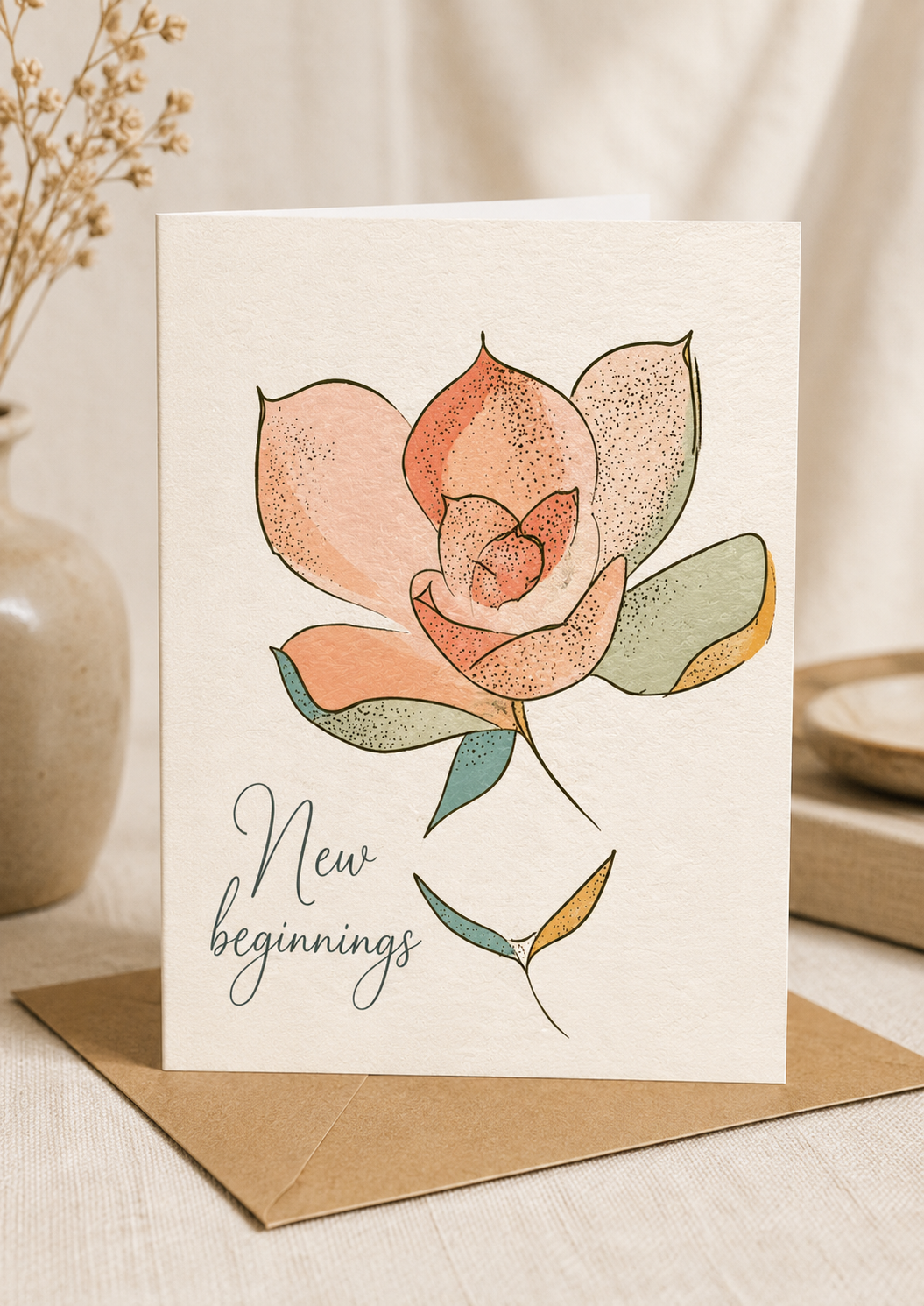 New Beginnings Greeting Card